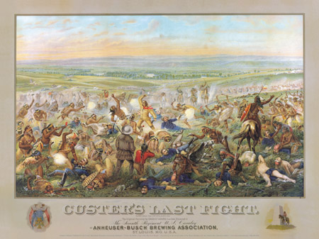 Anheuser Busch Pring Custers last Fight